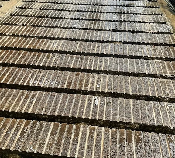 Deep concrete grooving in cattle shed in Ayrshire